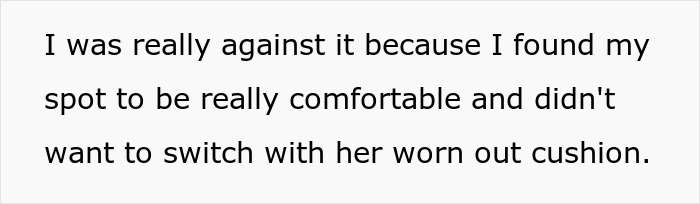 Woman Refuses To Pay Half Price For New Couch As Heavier Roommate Wore Out The Old One More Woman Refuses To Pay Half Price For New Couch As Heavier Roommate Wore Out The Old One More