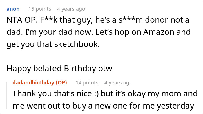 Teen Tells Dad “Would’ve Remembered If You Cared” After Cake Fail Teen Tells Dad “Would’ve Remembered If You Cared” After Cake Fail