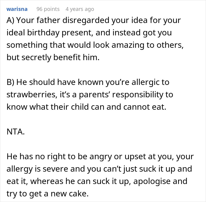 Teen Tells Dad “Would’ve Remembered If You Cared” After Cake Fail Teen Tells Dad “Would’ve Remembered If You Cared” After Cake Fail