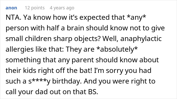 Teen Tells Dad “Would’ve Remembered If You Cared” After Cake Fail Teen Tells Dad “Would’ve Remembered If You Cared” After Cake Fail