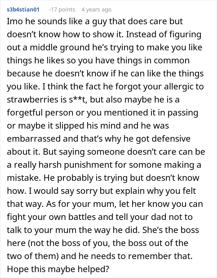 Teen Tells Dad “Would’ve Remembered If You Cared” After Cake Fail Teen Tells Dad “Would’ve Remembered If You Cared” After Cake Fail