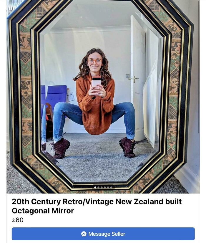 82 Hilarious Times People Tried To Sell A Mirror, But It Was Really The Reflection That Sold It (New Pics) 82 Hilarious Times People Tried To Sell A Mirror, But It Was Really The Reflection That Sold It (New Pics)