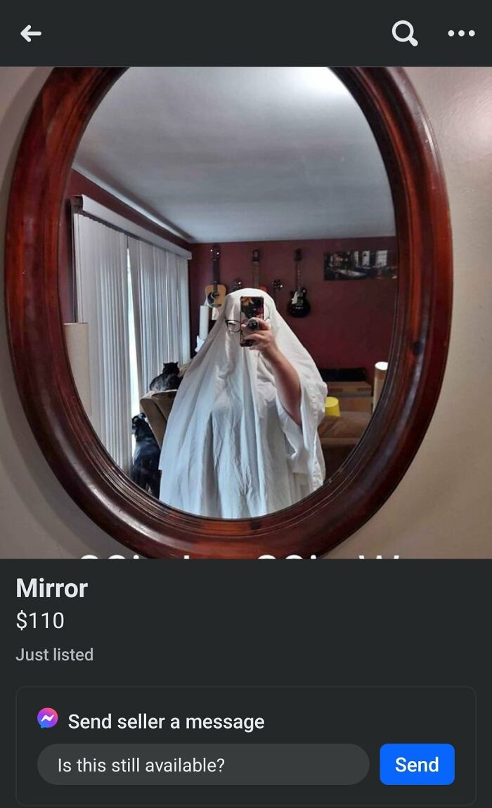 82 Hilarious Times People Tried To Sell A Mirror, But It Was Really The Reflection That Sold It (New Pics) 82 Hilarious Times People Tried To Sell A Mirror, But It Was Really The Reflection That Sold It (New Pics)