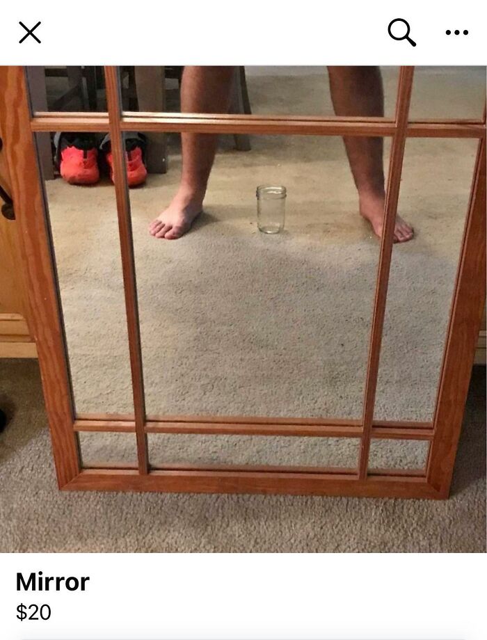 82 Hilarious Times People Tried To Sell A Mirror, But It Was Really The Reflection That Sold It (New Pics) 82 Hilarious Times People Tried To Sell A Mirror, But It Was Really The Reflection That Sold It (New Pics)
