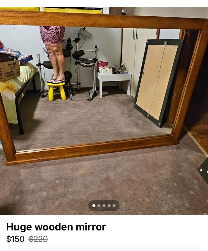 82 Hilarious Times People Tried To Sell A Mirror, But It Was Really The Reflection That Sold It (New Pics) 82 Hilarious Times People Tried To Sell A Mirror, But It Was Really The Reflection That Sold It (New Pics)