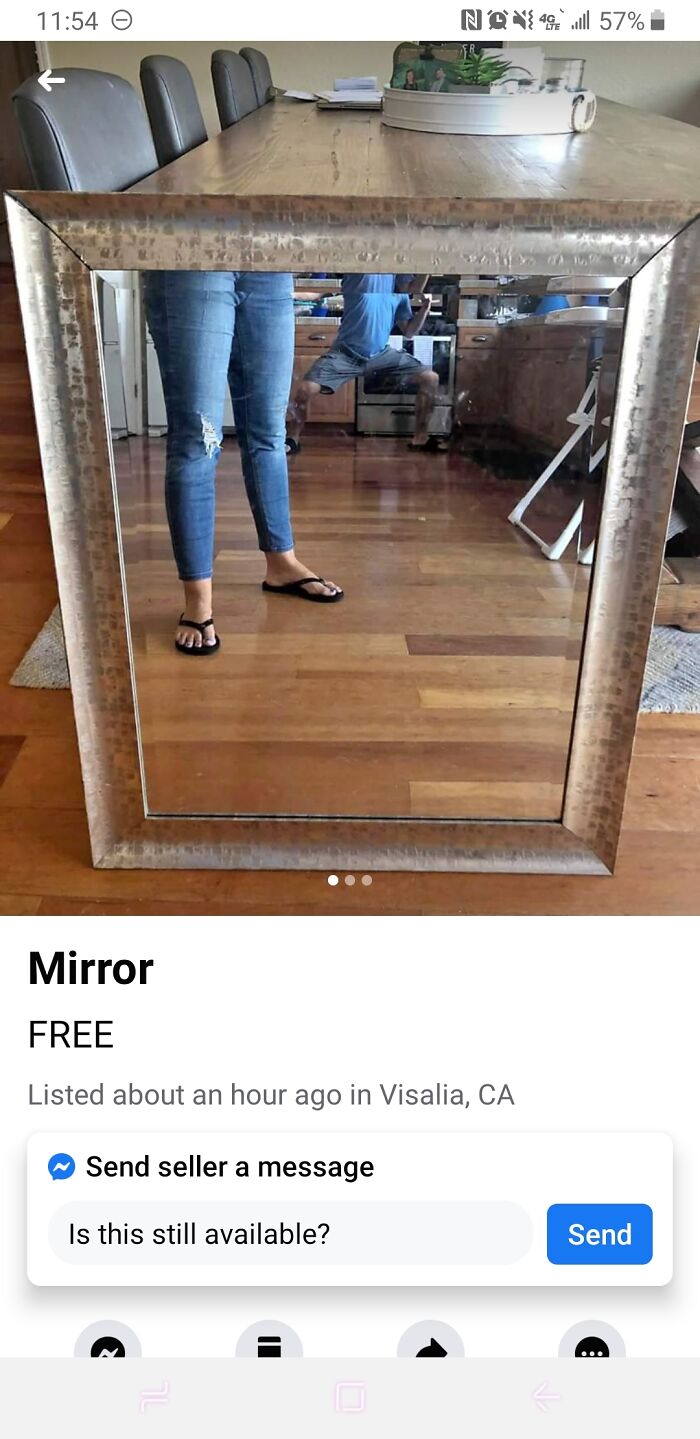 82 Hilarious Times People Tried To Sell A Mirror, But It Was Really The Reflection That Sold It (New Pics) 82 Hilarious Times People Tried To Sell A Mirror, But It Was Really The Reflection That Sold It (New Pics)
