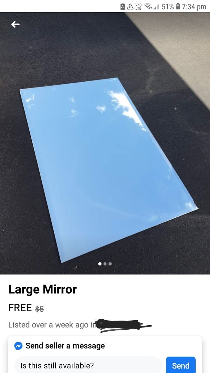 82 Hilarious Times People Tried To Sell A Mirror, But It Was Really The Reflection That Sold It (New Pics) 82 Hilarious Times People Tried To Sell A Mirror, But It Was Really The Reflection That Sold It (New Pics)