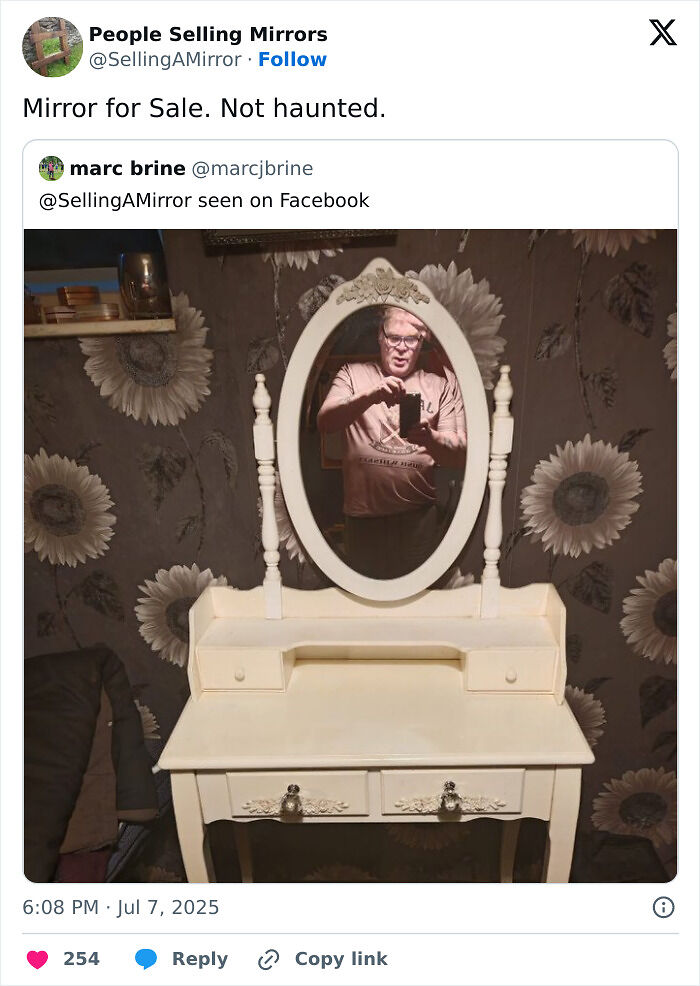 82 Hilarious Times People Tried To Sell A Mirror, But It Was Really The Reflection That Sold It (New Pics) 82 Hilarious Times People Tried To Sell A Mirror, But It Was Really The Reflection That Sold It (New Pics)