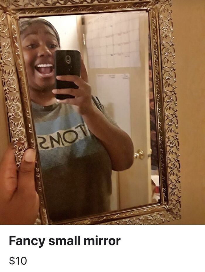 82 Hilarious Times People Tried To Sell A Mirror, But It Was Really The Reflection That Sold It (New Pics) 82 Hilarious Times People Tried To Sell A Mirror, But It Was Really The Reflection That Sold It (New Pics)