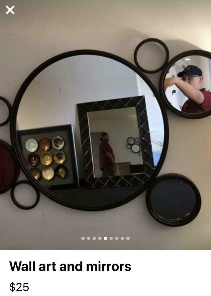 82 Hilarious Times People Tried To Sell A Mirror, But It Was Really The Reflection That Sold It (New Pics) 82 Hilarious Times People Tried To Sell A Mirror, But It Was Really The Reflection That Sold It (New Pics)