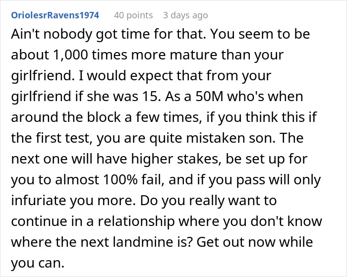 “I Thought People Only Did This Stuff In Movies”: Man Rethinks Relationship After Girlfriend’s Loyalty Test “I Thought People Only Did This Stuff In Movies”: Man Rethinks Relationship After Girlfriend’s Loyalty Test