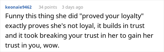 “I Thought People Only Did This Stuff In Movies”: Man Rethinks Relationship After Girlfriend’s Loyalty Test “I Thought People Only Did This Stuff In Movies”: Man Rethinks Relationship After Girlfriend’s Loyalty Test