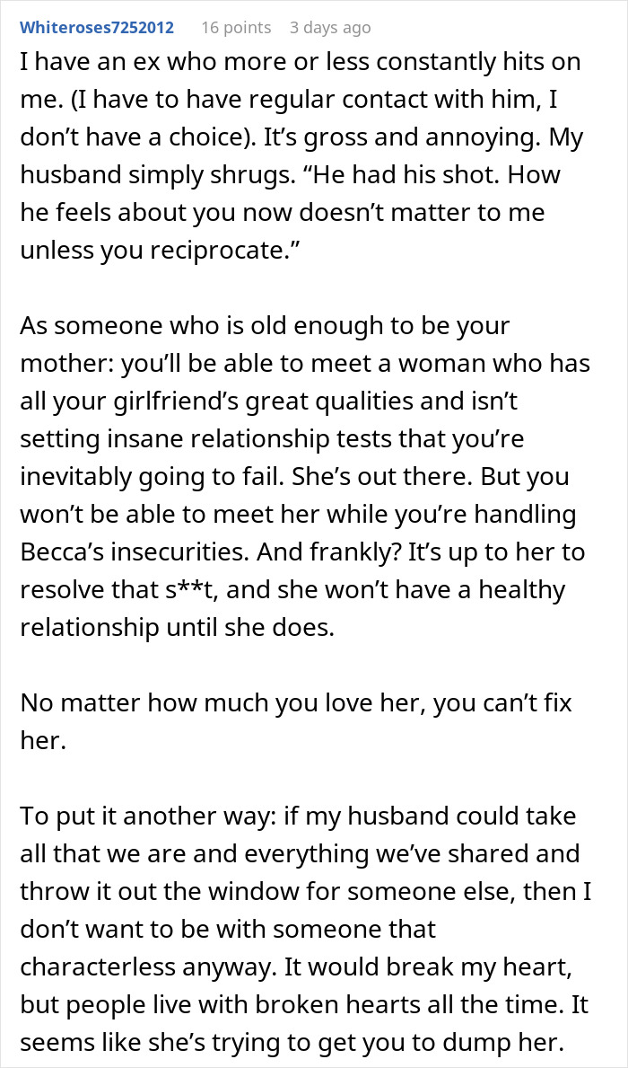 “I Thought People Only Did This Stuff In Movies”: Man Rethinks Relationship After Girlfriend’s Loyalty Test “I Thought People Only Did This Stuff In Movies”: Man Rethinks Relationship After Girlfriend’s Loyalty Test
