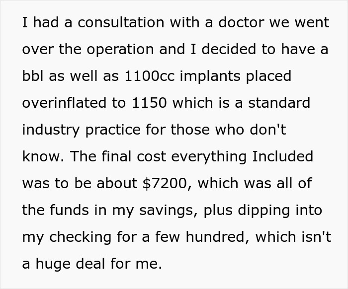Single Mom Expects Support After Spending Thousands On Plastic Surgery, Gets A Brutal Reality Check Instead Single Mom Expects Support After Spending Thousands On Plastic Surgery, Gets A Brutal Reality Check Instead