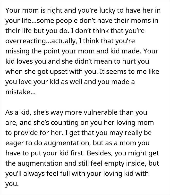 Single Mom Expects Support After Spending Thousands On Plastic Surgery, Gets A Brutal Reality Check Instead Single Mom Expects Support After Spending Thousands On Plastic Surgery, Gets A Brutal Reality Check Instead