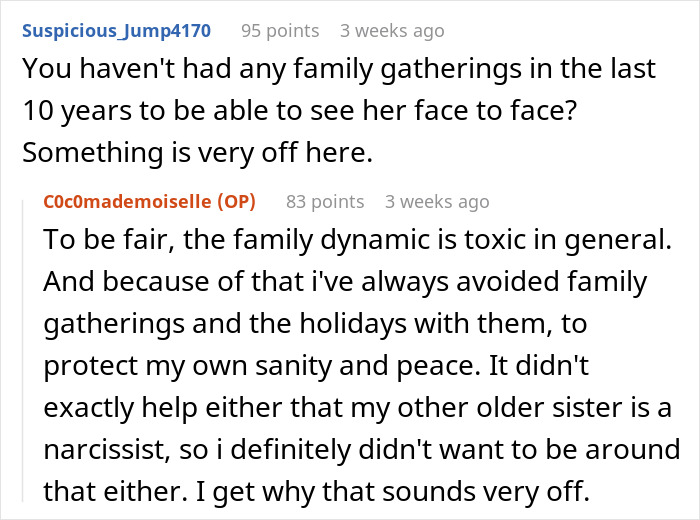 Person Baffled As Sis Pretends They Don’t Exist For A Decade, Parents Keep Gaslighting Them About It Person Baffled As Sis Pretends They Don’t Exist For A Decade, Parents Keep Gaslighting Them About It