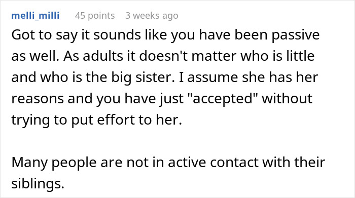 Person Baffled As Sis Pretends They Don’t Exist For A Decade, Parents Keep Gaslighting Them About It Person Baffled As Sis Pretends They Don’t Exist For A Decade, Parents Keep Gaslighting Them About It