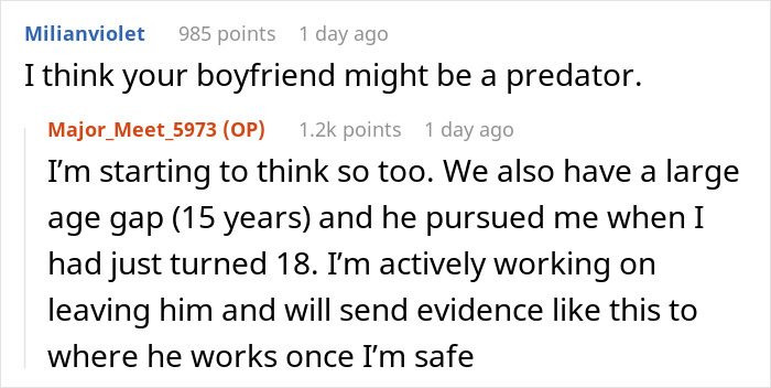 GF Suspicious After Finding 43YO BF’s Sketchy Texts To 19YO Former Student