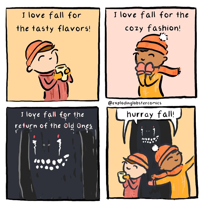 40 “Exploding Lobster” Comics That Might Make Your Halloween Spookier (And Funnier) 40 “Exploding Lobster” Comics That Might Make Your Halloween Spookier (And Funnier)