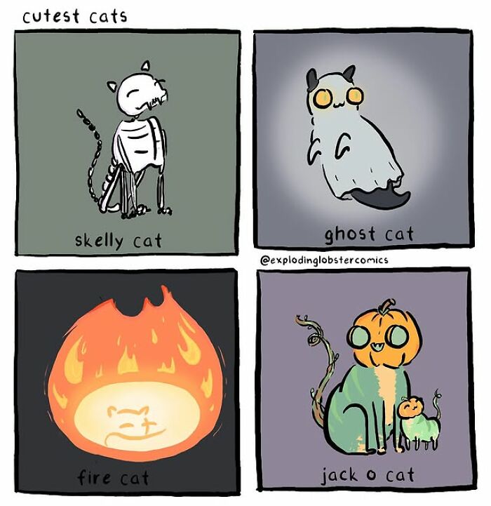 40 “Exploding Lobster” Comics That Might Make Your Halloween Spookier (And Funnier) 40 “Exploding Lobster” Comics That Might Make Your Halloween Spookier (And Funnier)