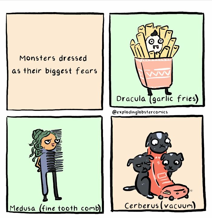 40 “Exploding Lobster” Comics That Might Make Your Halloween Spookier (And Funnier) 40 “Exploding Lobster” Comics That Might Make Your Halloween Spookier (And Funnier)