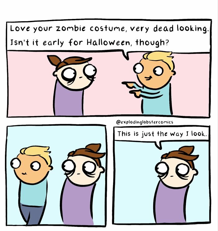 40 “Exploding Lobster” Comics That Might Make Your Halloween Spookier (And Funnier) 40 “Exploding Lobster” Comics That Might Make Your Halloween Spookier (And Funnier)