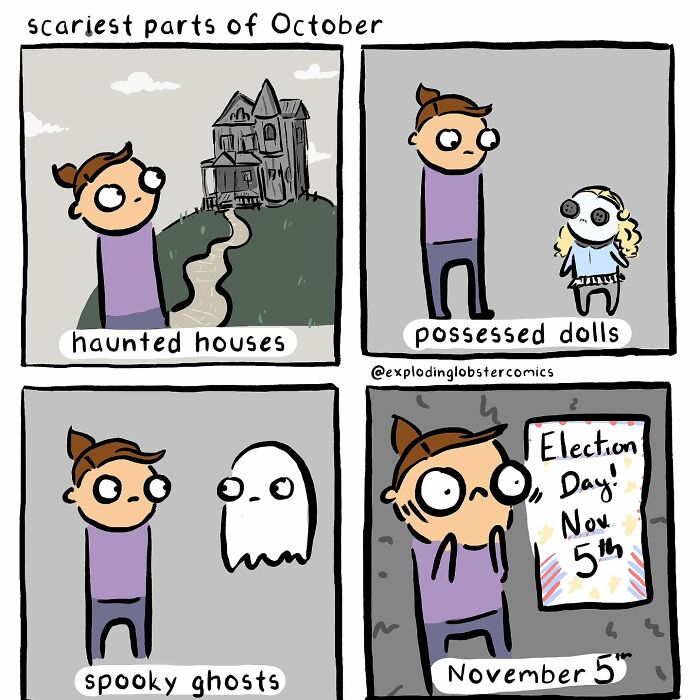 40 “Exploding Lobster” Comics That Might Make Your Halloween Spookier (And Funnier) 40 “Exploding Lobster” Comics That Might Make Your Halloween Spookier (And Funnier)