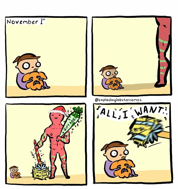40 “Exploding Lobster” Comics That Might Make Your Halloween Spookier (And Funnier) 40 “Exploding Lobster” Comics That Might Make Your Halloween Spookier (And Funnier)