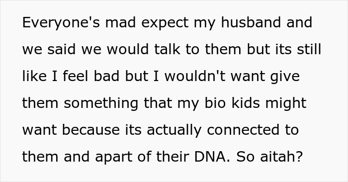 “Am I The [Jerk] For Telling My Stepkids That My Kids Will Get My Stuff?”