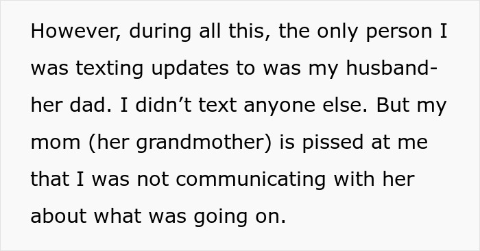 Mom Of Two Baffled After Her Mom’s Extreme Reaction To A Lack Of Updates Over A Few Hours Mom Of Two Baffled After Her Mom’s Extreme Reaction To A Lack Of Updates Over A Few Hours