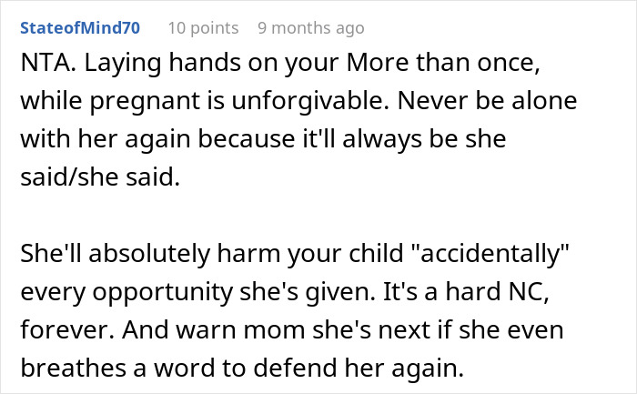 Pregnant Woman Refuses To Let Jealous Sister Near Her Baby Pregnant Woman Refuses To Let Jealous Sister Near Her Baby