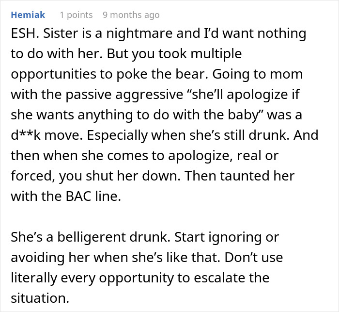 Pregnant Woman Refuses To Let Jealous Sister Near Her Baby Pregnant Woman Refuses To Let Jealous Sister Near Her Baby
