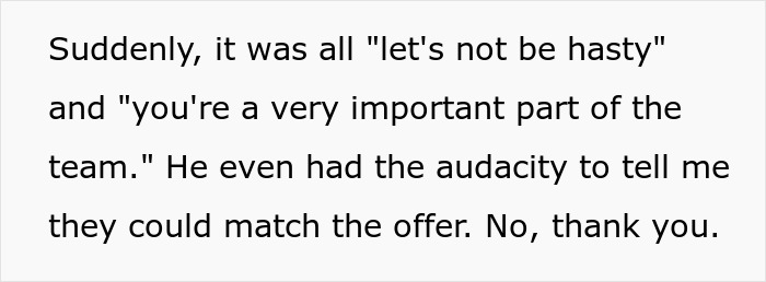 “Let’s Not Be Hasty”: Boss Calls Employee “Replaceable,” Learns How Expensive That Mistake Can Be “Let’s Not Be Hasty”: Boss Calls Employee “Replaceable,” Learns How Expensive That Mistake Can Be