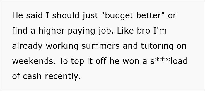 Man With $350K Salary Tells Girlfriend To Find A Better Job After She Can’t Afford Half The Rent