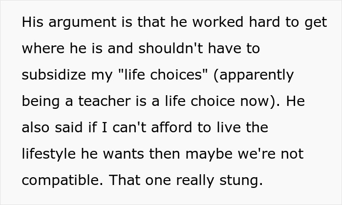 Man With $350K Salary Tells Girlfriend To Find A Better Job After She Can’t Afford Half The Rent