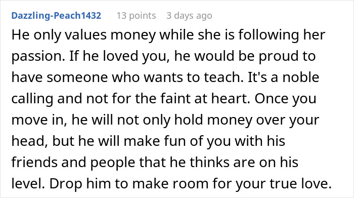 Man With $350K Salary Tells Girlfriend To Find A Better Job After She Can’t Afford Half The Rent