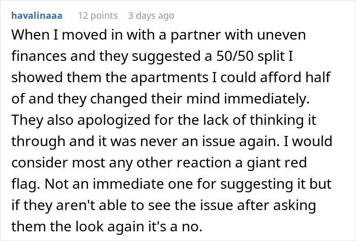 Man With $350K Salary Tells Girlfriend To Find A Better Job After She Can’t Afford Half The Rent