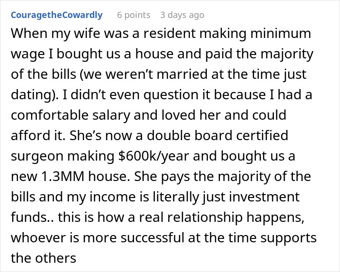 Man With $350K Salary Tells Girlfriend To Find A Better Job After She Can’t Afford Half The Rent