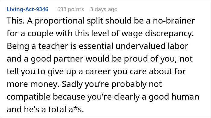 Man With $350K Salary Tells Girlfriend To Find A Better Job After She Can’t Afford Half The Rent