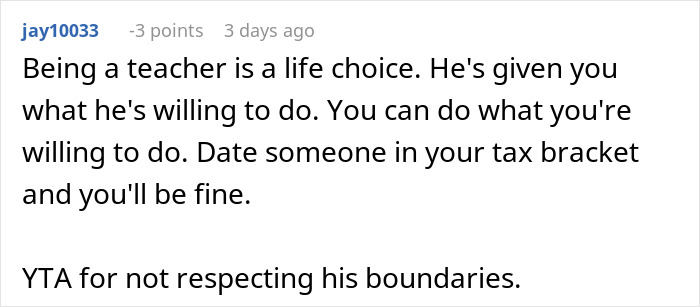 Man With $350K Salary Tells Girlfriend To Find A Better Job After She Can’t Afford Half The Rent