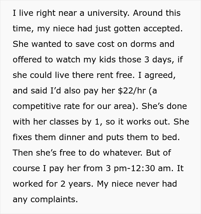 People Support Single Mom After She Tells Niece To Move Out As She’s Not Her Nanny Anymore People Support Single Mom After She Tells Niece To Move Out As She’s Not Her Nanny Anymore