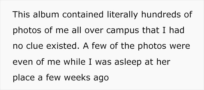 &#8220;That Sounds Really Creepy&#8221;: Guy Finds 100s Of Pics GF Secretly Took Of Him After Just 5 Weeks Of Dating