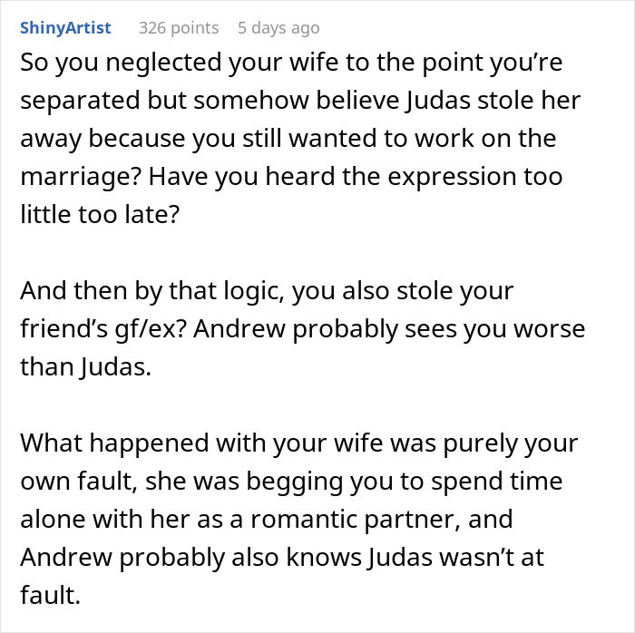 Guy Finds Out His Ex-Wife Cheated With His Best Man, Now Fears He’s After His Girlfriend Too Guy Finds Out His Ex-Wife Cheated With His Best Man, Now Fears He’s After His Girlfriend Too