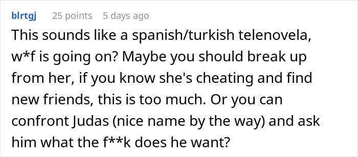 Guy Finds Out His Ex-Wife Cheated With His Best Man, Now Fears He’s After His Girlfriend Too Guy Finds Out His Ex-Wife Cheated With His Best Man, Now Fears He’s After His Girlfriend Too