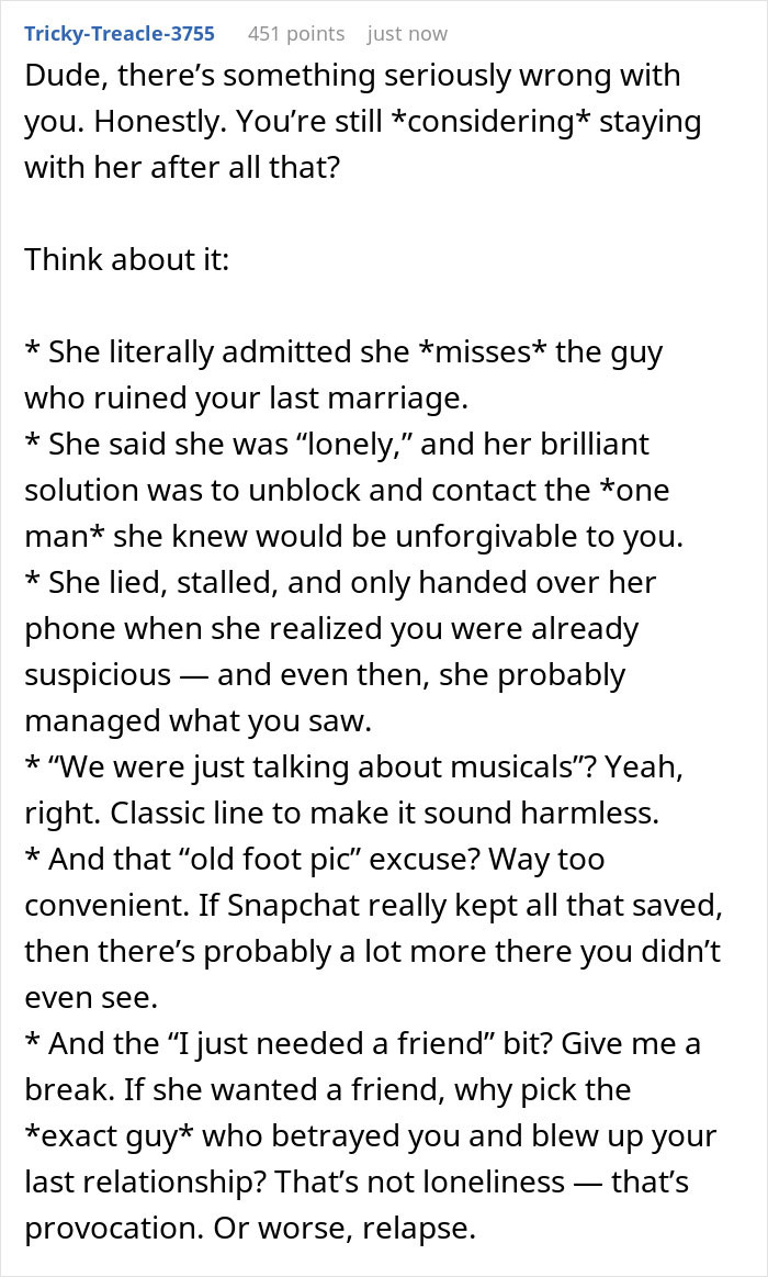 Guy Finds Out His Ex-Wife Cheated With His Best Man, Now Fears He’s After His Girlfriend Too Guy Finds Out His Ex-Wife Cheated With His Best Man, Now Fears He’s After His Girlfriend Too