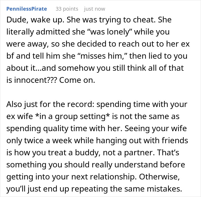 Guy Finds Out His Ex-Wife Cheated With His Best Man, Now Fears He’s After His Girlfriend Too Guy Finds Out His Ex-Wife Cheated With His Best Man, Now Fears He’s After His Girlfriend Too