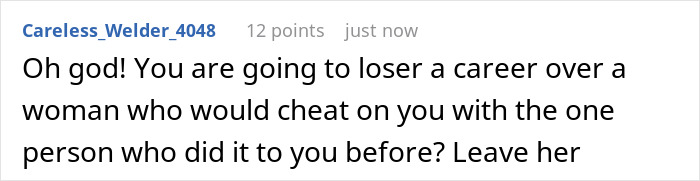 Guy Finds Out His Ex-Wife Cheated With His Best Man, Now Fears He’s After His Girlfriend Too Guy Finds Out His Ex-Wife Cheated With His Best Man, Now Fears He’s After His Girlfriend Too