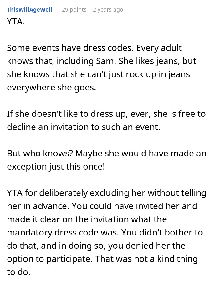 “She Would Ruin The Aesthetic”: Woman Defends Excluding Friend From Extravagant Ball, Gets A Reality Check “She Would Ruin The Aesthetic”: Woman Defends Excluding Friend From Extravagant Ball, Gets A Reality Check
