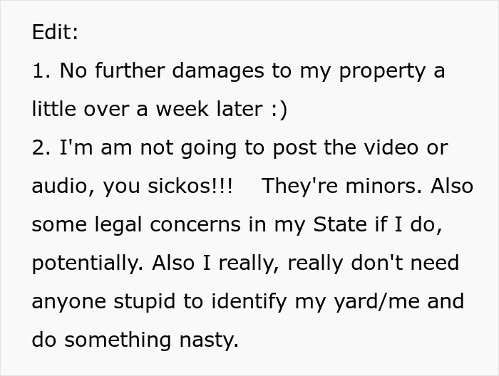 Woman Torn Between Laughter And Guilt After Her Hot Revenge On Neighborhood Kids Works Like Magic