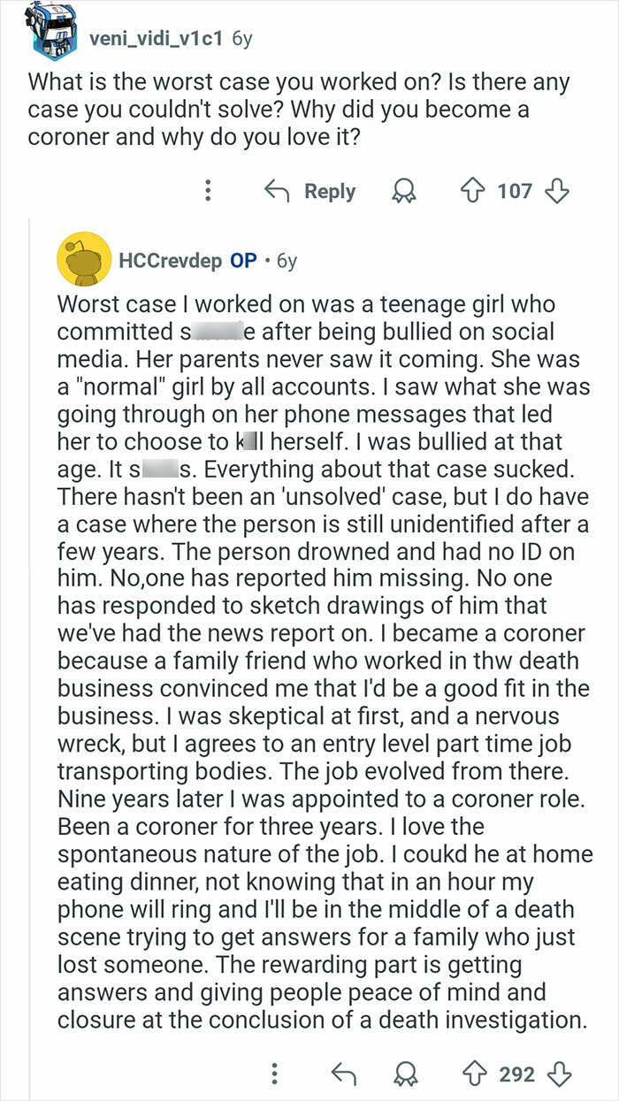 63 Interesting And Sometimes Crazy Stories From Coroners